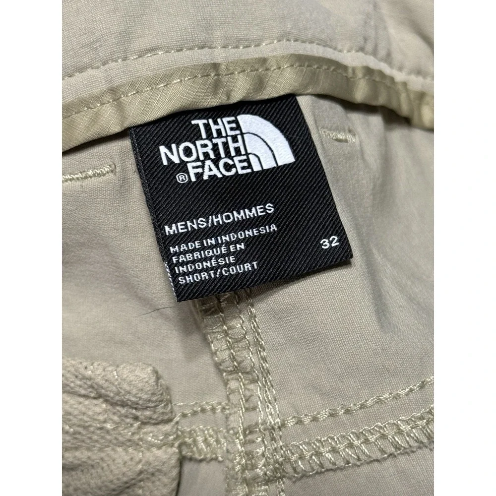 The North Face Sprag Pants Men's 32x28 Khaki Straight Leg Stretch Hiking Outdoor